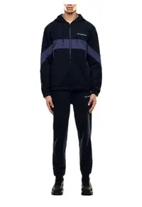 Trening Train Athletic Colour Block M T-Suit Hoodie Fz Ch Copl-7m000940-Af10377-Ub102