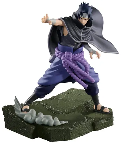 Statuetă Banpresto Animation: Naruto Shippuden - Sasuke Uchiha (Combination Battle), 15 cm