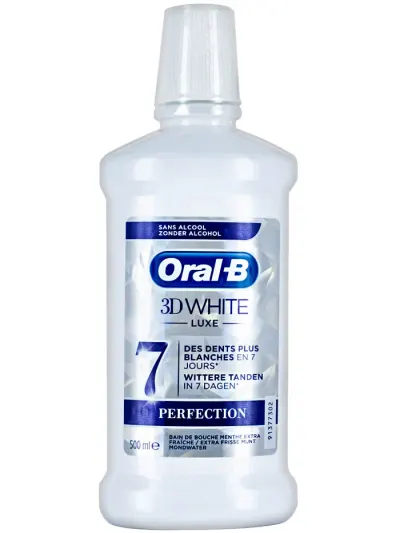 Oral-B Apa de gura 500 ml 3D White Luxe