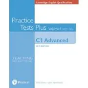 Cambridge English C1 Advanced Practice Tests Plus, Volume 1 with Key