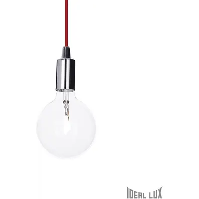 Pendul Edison, 1 bec, dulie E27, D:110mm, H:450/1300mm, Crom