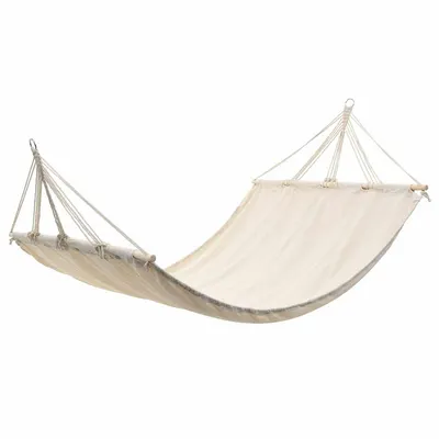 Hamac cu bare 210 x 150 cm, crem