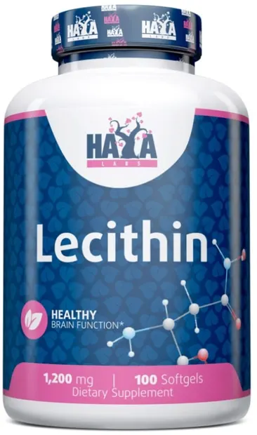 Lecithin, 1200 mg, 100 capsule, Haya Labs