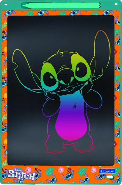 Tablă electronică de desen iluminată cu modele Lexibook - Disney Stitch