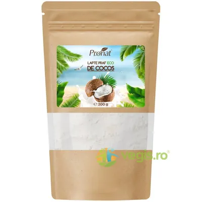 Lapte Praf de Cocos Ecologic/Bio 200g