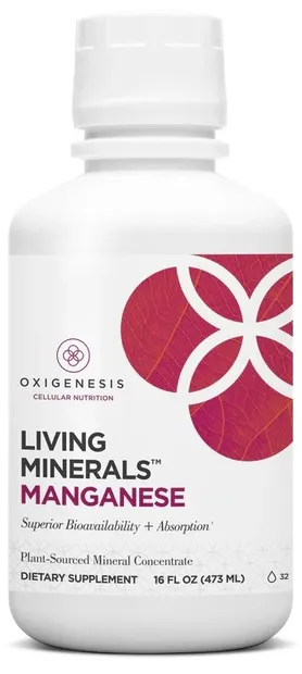 Living Minerals Mangan, 473 ml, Oxigenesis