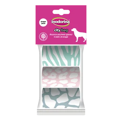 Saci igenici color Inodorina 6 role/20 buc