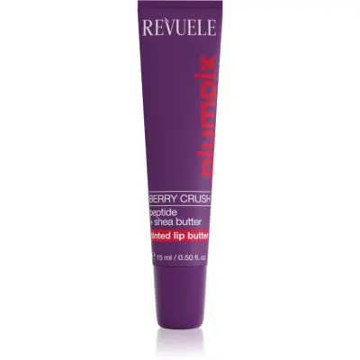 Revuele Plumpix Berry Crush balsam de buze colorat culoare Sheer Berry 15 ml