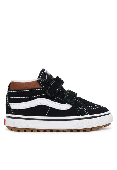 Pantofi copii - MTE SK8-Mid Reissue - piele naturala - negru/maro