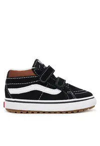 Pantofi copii - MTE SK8-Mid Reissue - piele naturala - negru/maro