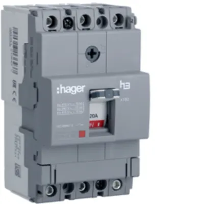 Disjunctor general x160 3P 18kA 20A