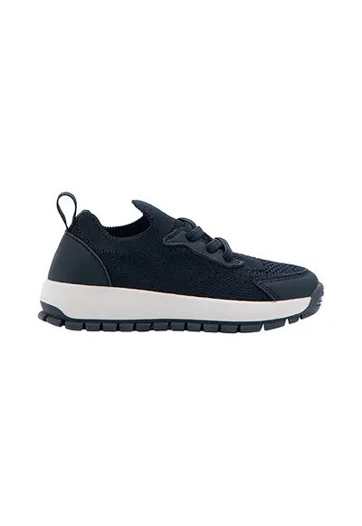 Pantofi sport cu model superior din material textil - Albastru ultramarin