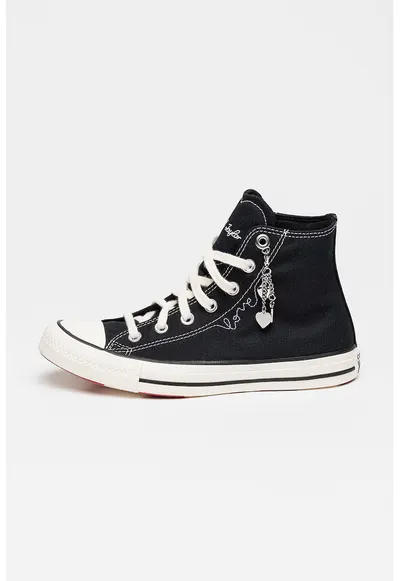 Tenisi mid-high Chuck Taylor All Star - Negru