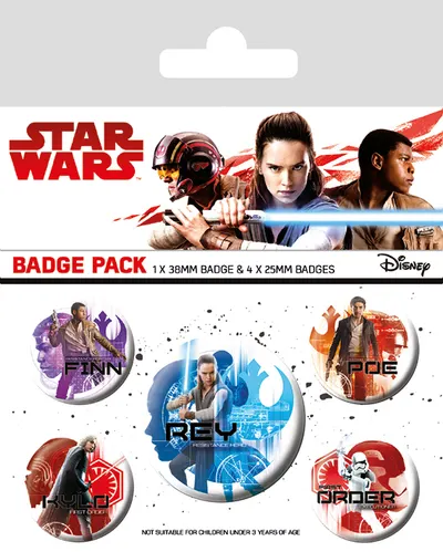 Insigne - Star Wars The Last Jedi - Icons - Modele diferite