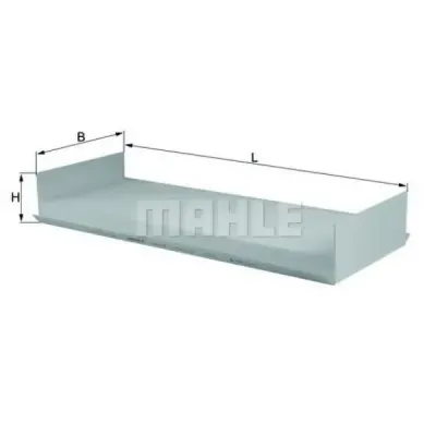 Filtru, aer habitaclu MAHLE ORIGINAL LA 154