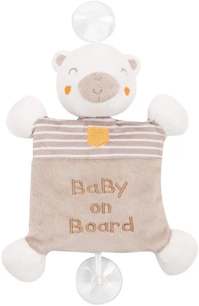 Jucărie de pluș KikkaBoo - My Teddy, Baby in the car