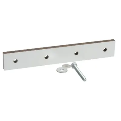 Flansa de montare, PrismaSeT P, pentru montarea barei de distributie frontala in tablouri W400