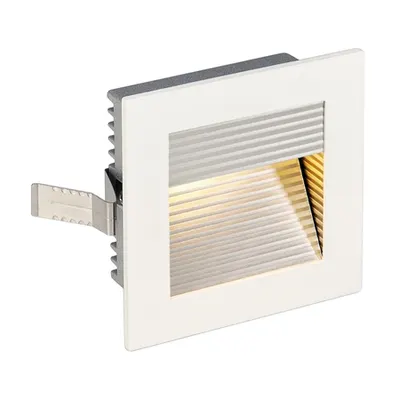 Spot incastrat, FRAME Curbat Wall lights, white recessed fitting, LED, 3000K, square, matt white, incl. leaf springs