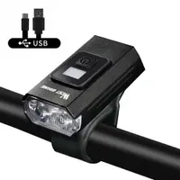 Far bicicleta, lampa frontala, 350lumeni, reincarcabil USB, potrivire universala