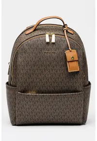 Rucsac cu model monograma Sable - Negru/Maro