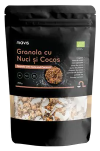Granola cu nuci si cocos Eco, 200g, Niavis