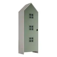 Șifonier de copii alb/verde 58x172x37 cm Casami Bruges – Vipack