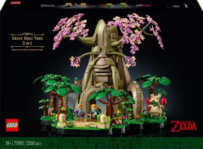Constructor LEGO The Legend of Zelda 2 în 1 - Great Deku Tree (77092)