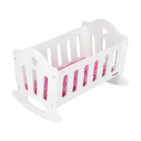 Patut pentru papusi, Free2Play, Cu pernuta confortabila, 46x33x33 cm, 36 luni+, White