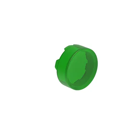 Extended Lens For Illuminated Spring-Return Actuators, Green