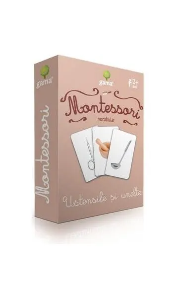 Vocabular. Ustensile și unelte (2+ ani) Cărți de joc - Board book - ***