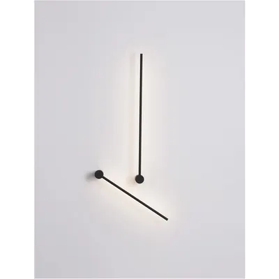 Plafoniera SYNTHESI Nisipiu Negru Aluminiu & Acrylic LED 25 Wat 230V 1920.8Lm 3000K IP20