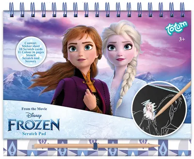 Totum Creative Kit - Frozen II Scratchbook