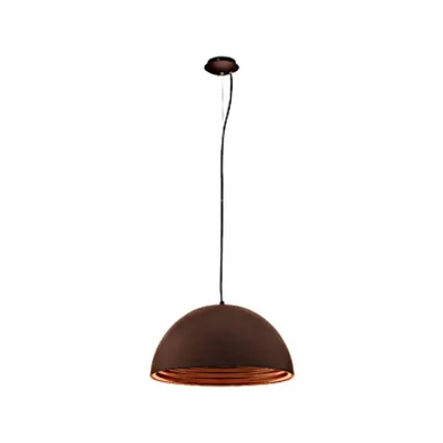 Panderas Pendant luminaire Ø500 60W schokobr./copperIP20