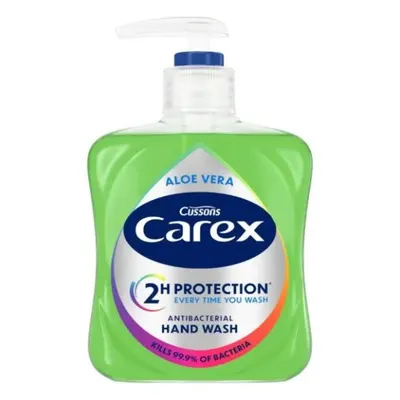 Sapun lichid antibacterian CAREX Aloe Vera, Luksja | 250 ml