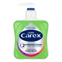 Sapun lichid antibacterian CAREX Aloe Vera, Luksja | 250 ml