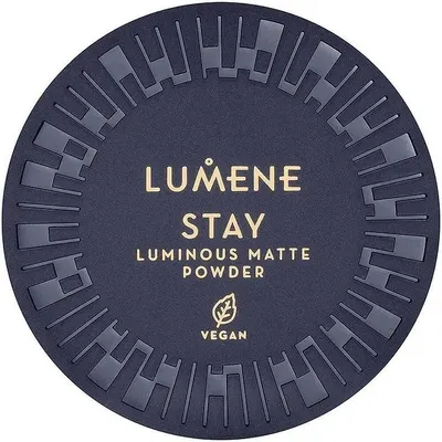 Lumene Pudră matifiantă vegană Stay Luminous, Shade 2, 10 g