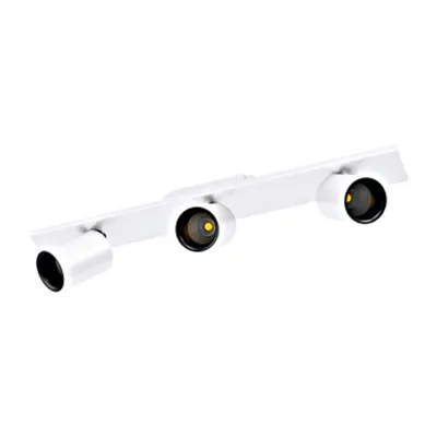 Module 3flg. Spotlight 26W 3000K white matt L-570mm