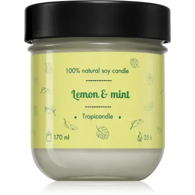 Tropicandle Lemon & Mint lumânare parfumată 170 ml