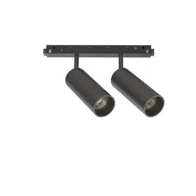 Sistem de iluminat pe sina Ego track double 24w 4000k dali Negru