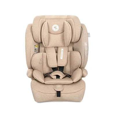 Scaun auto pentru copii Lorelli Adventure Beige i-Size, 15 luni-12 ani, 76-150 cm, tetiera reglabila, husa detasabila