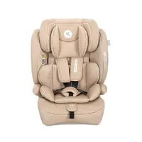 Scaun auto pentru copii Lorelli Adventure Beige i-Size, 15 luni-12 ani, 76-150 cm, tetiera reglabila, husa detasabila