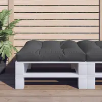 Gossi perna pentru paleti, negru, 70x70x12 cm, material textil