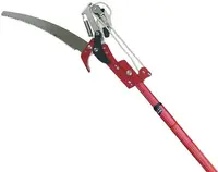 Foarfecă pentru crengi Herly - Cu ferăstrău și mâner telescopic 240 cm