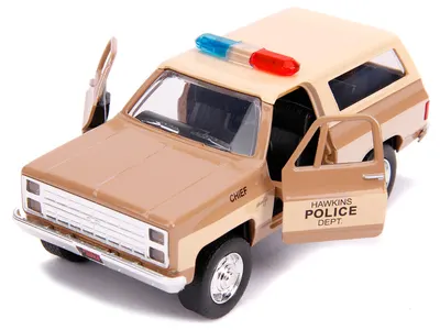 Mașinuță metalică Jada Toys Hollywood Rides - Stranger Things: Mașina lui Hopper, 1:32