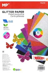 Hartie cu sclipici 10 coli