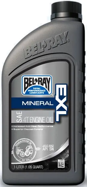Ulei de motor Bel-Ray EXL MINERAL 4T 20W-50 1 l 1L