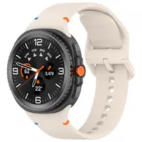 Curea Techsuit W079 pentru Samsung Galaxy Watch9 / Watch8 / Watch8 Classic Series, Bej