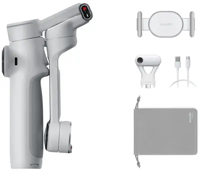 Gimbal pentru smartphone Insta360 - Flow 2 Pro AI Tracker Bundle, Stone Gray - Flow238