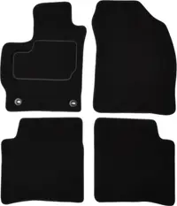 Covorase auto (set, velur, 4 bucati, culoare negru) TOYOTA PRIUS dupa 2012