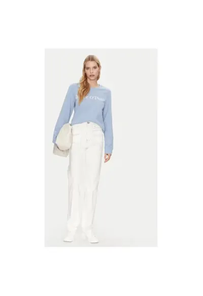 Bluza dama - 304829864 - Bumbac organic - Albastru - Albastru